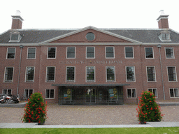 Back side of the Hermitage Amsterdam museum at the Hoftuin garden