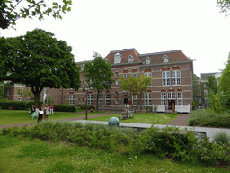 Back side of the Amsterdam Outsider Art building at the Hoftuin garden