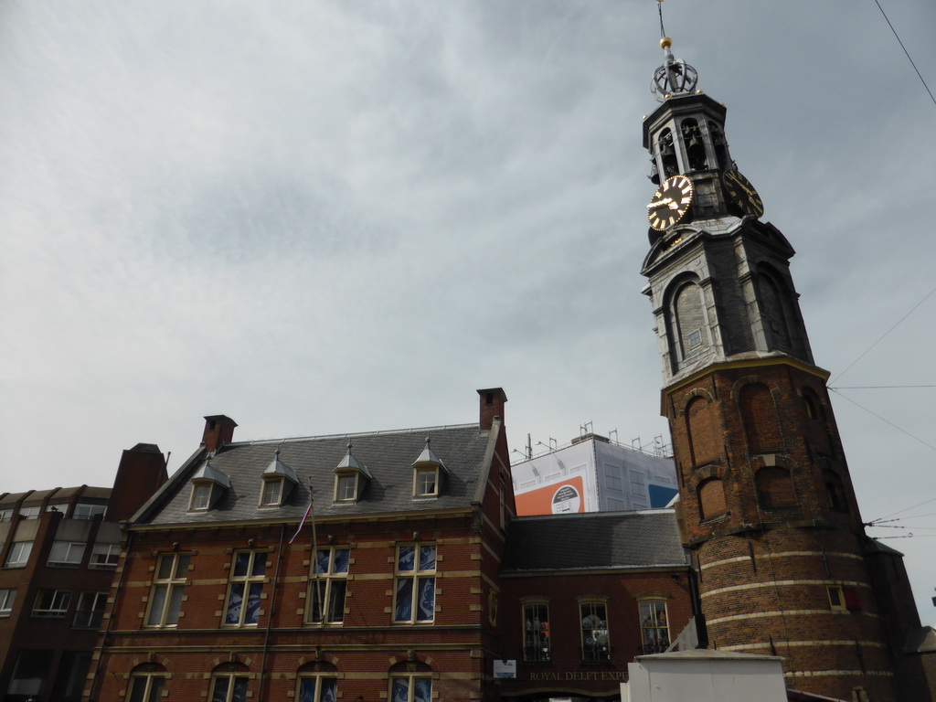 Munttoren tower at the Muntplein square