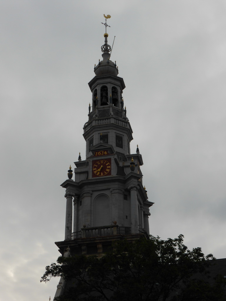 The tower of the Zuiderkerk church