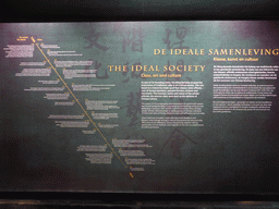 Explanation on the Ideal Society at the Ming dynasty exhibition at the Nieuwe Kerk church