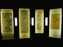 Ancient scrolls at the Ming dynasty exhibition at the Nieuwe Kerk church