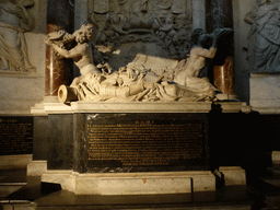 The Monument to Michiel de Ruyter by Rombout Verhulst, at the Nieuwe Kerk church