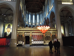 The nave and the choir of the Nieuwe Kerk church, during the Ming dynasty exhibition