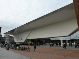 Front of the Stedelijk Museum Amsterdam at the Museumplein square