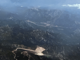 The Western Taurus mountain range, viewed from the airplane from Antwerp