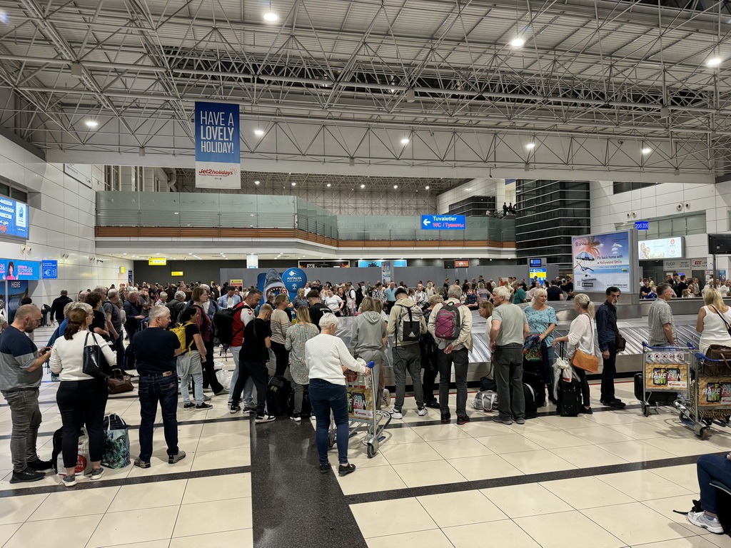 Baggage belts at Antalya Airport