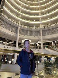 Max at the central hall of the Rixos Downtown Antalya hotel