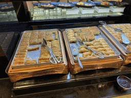 Buffet with Baklava at the Panoramic Restaurant at the Rixos Downtown Antalya hotel