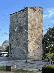 Tower at the Cumhuriyet Caddesi street