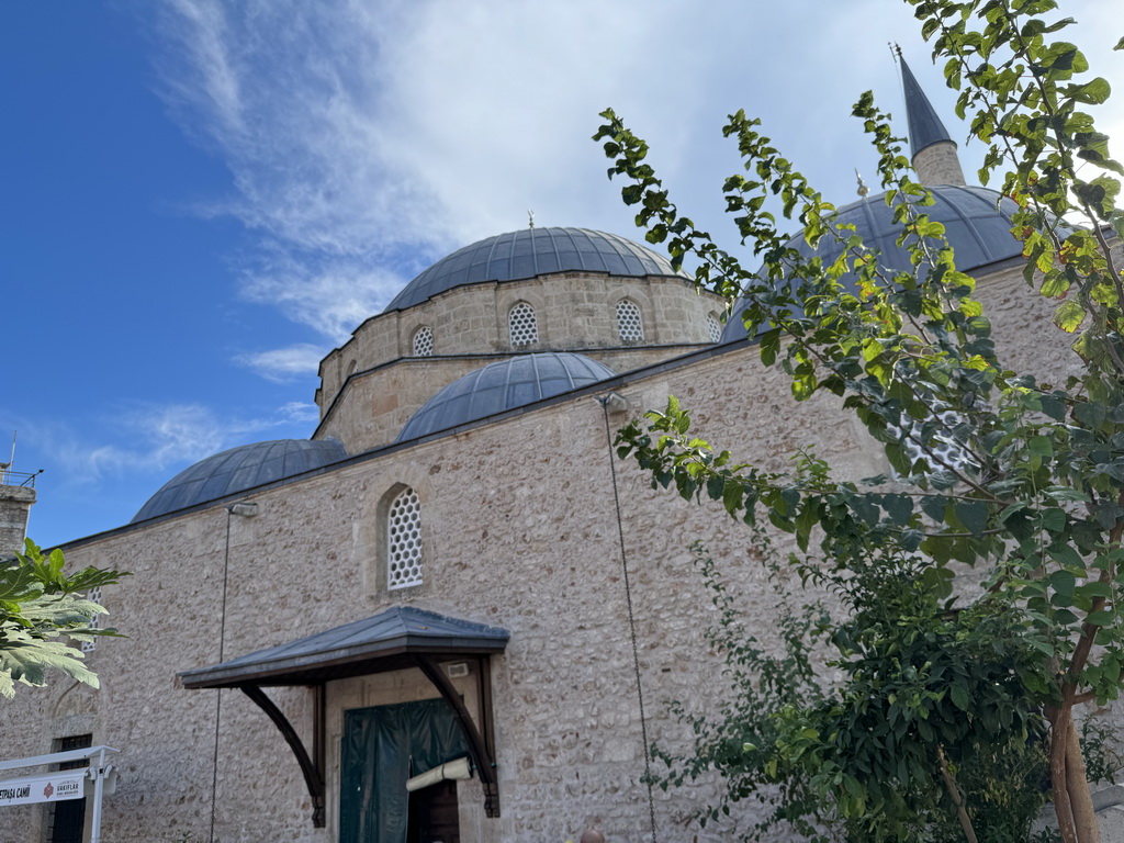 North facade of the Tekeli Mehmet Pasa Mosque at the Imaret Sokak alley