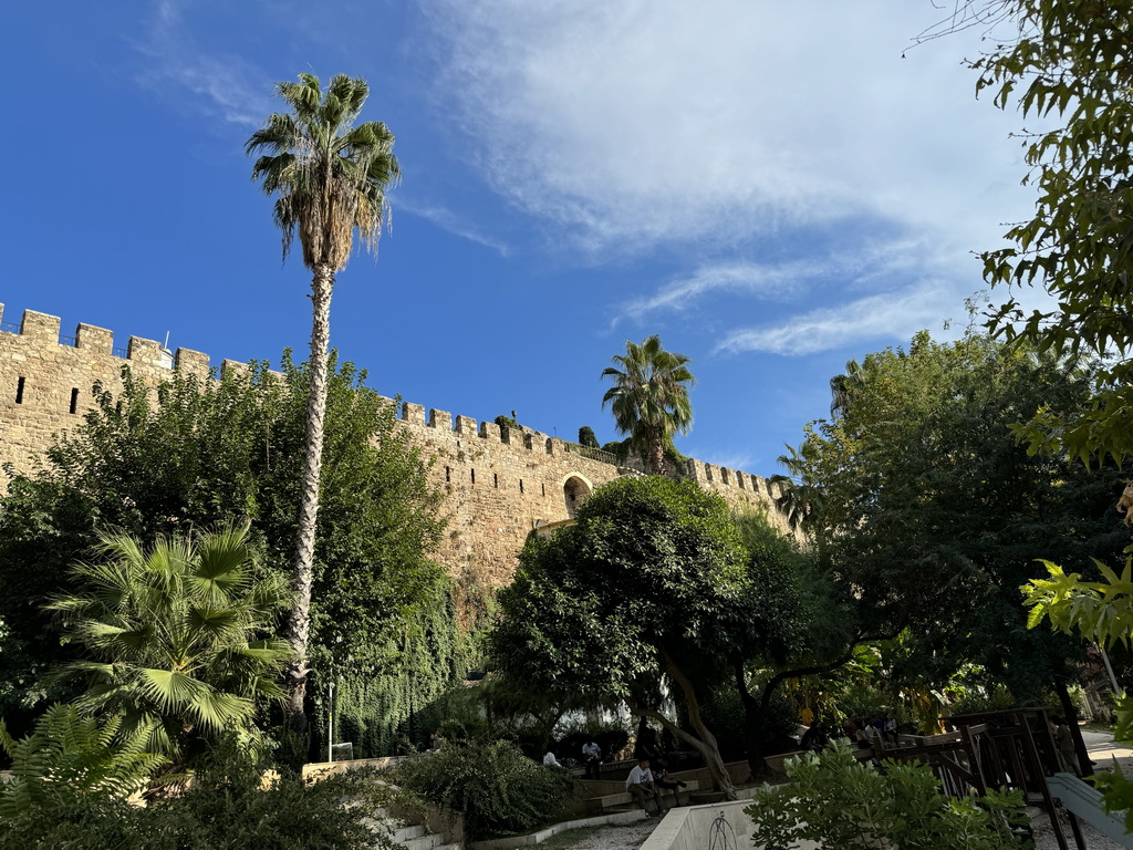 The City Wall, viewed from the Roman Harbour