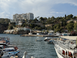 Boats at the Roman Harbour, viewed from the Pier