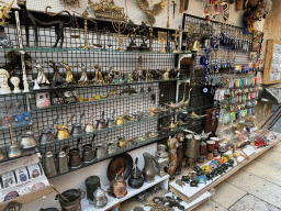 Souvenirs at the Nevrez souvenir store at the Hesapçi Sokak alley