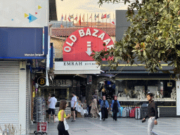 Entrance to the Old Bazaar at the Cumhuriyet Caddesi street