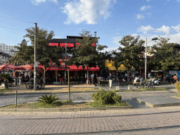 Shops and restaurants at the Cumhuriyet Caddesi street