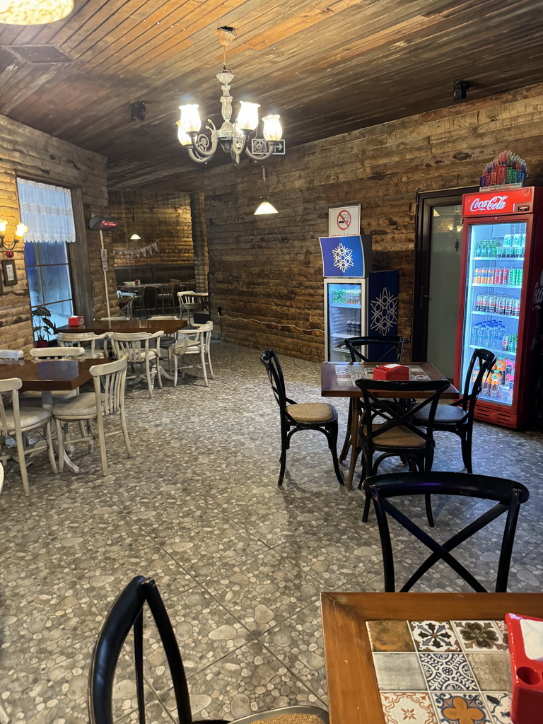 Interior of the Snow Café at the Snow World at the Antalya Aquarium