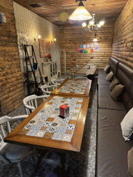 Interior of the Snow Café at the Snow World at the Antalya Aquarium