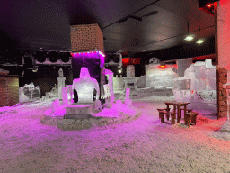 Interior of the Snow World at the Antalya Aquarium