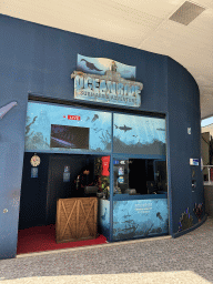 Front of the Oceanride Submarine Adventure XD Cinema at the Antalya Aquarium