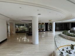 Interior of the lower floor of the Rixos Downtown Antalya hotel