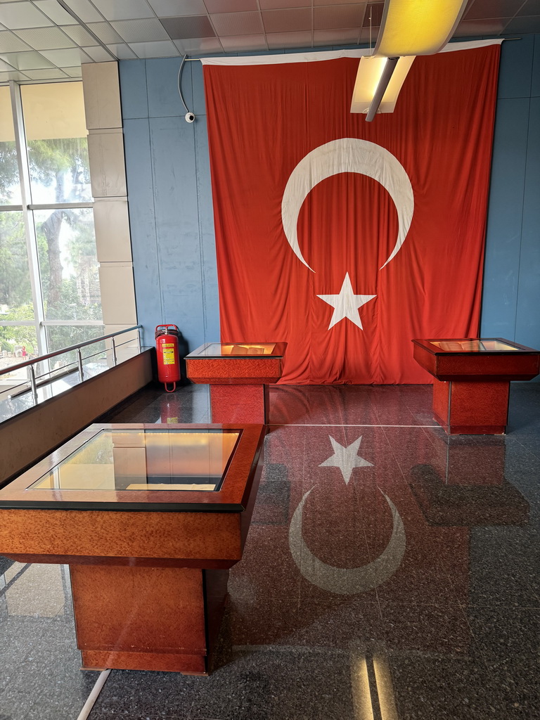 Interior of the Coin Room at the upper floor of the Antalya Archeology Museum