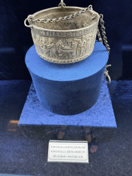 Korydalla object at the Small Objects Room at the upper floor of the Antalya Archeology Museum, with explanation