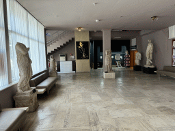 Interior of the lobby at the ground floor of the Antalya Archeology Museum