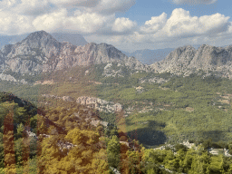 Hills north of the Tünek Tepe hill, viewed from the Tünektepe Teleferik Tesisleri cable car