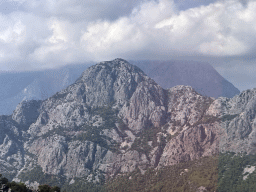 Hills north of the Tünek Tepe hill, viewed from the Tünektepe Teleferik Tesisleri cable car