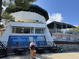 The restaurant at the Tünektepe Teleferik Tesisleri upper station at the Tünek Tepe hill