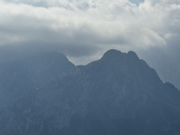 Hills on the southwest side of the Tünek Tepe hill, viewed from the Tünektepe Teleferik Tesisleri upper station