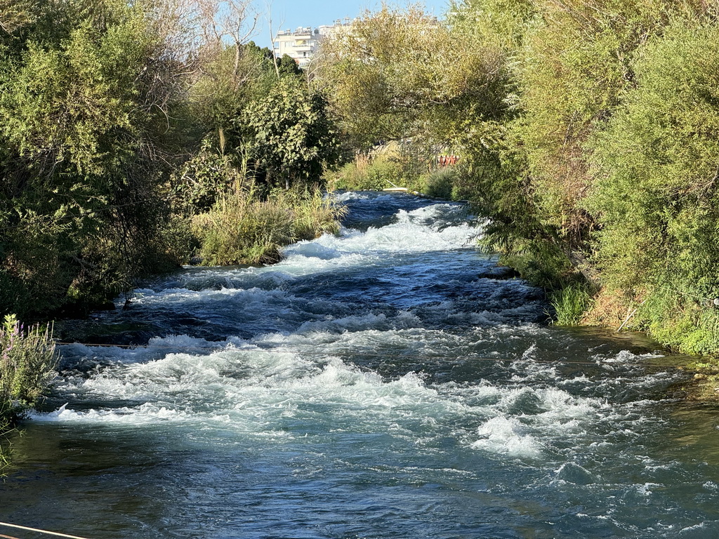 The Düden Stream at the Düden Park, viewed from a bridge