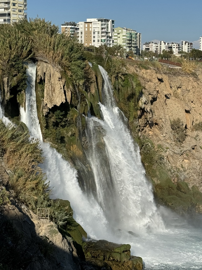 The Lower Düden Waterfalls, viewed from the Düden Park