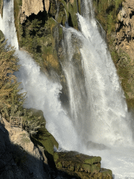 Lower part of the Lower Düden Waterfalls, viewed from the Düden Park