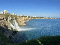 The Lower Düden Waterfalls, viewed from the Düden Park