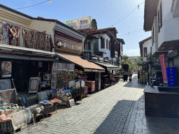 Shops and restaurants at the Pasa Cami Sokak alley