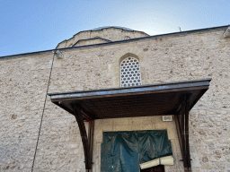 Facade of the Tekeli Mehmet Pasa Mosque, viewed from the Imaret Sokak alley