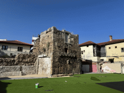 Ruins at the Mescit Sokak alley