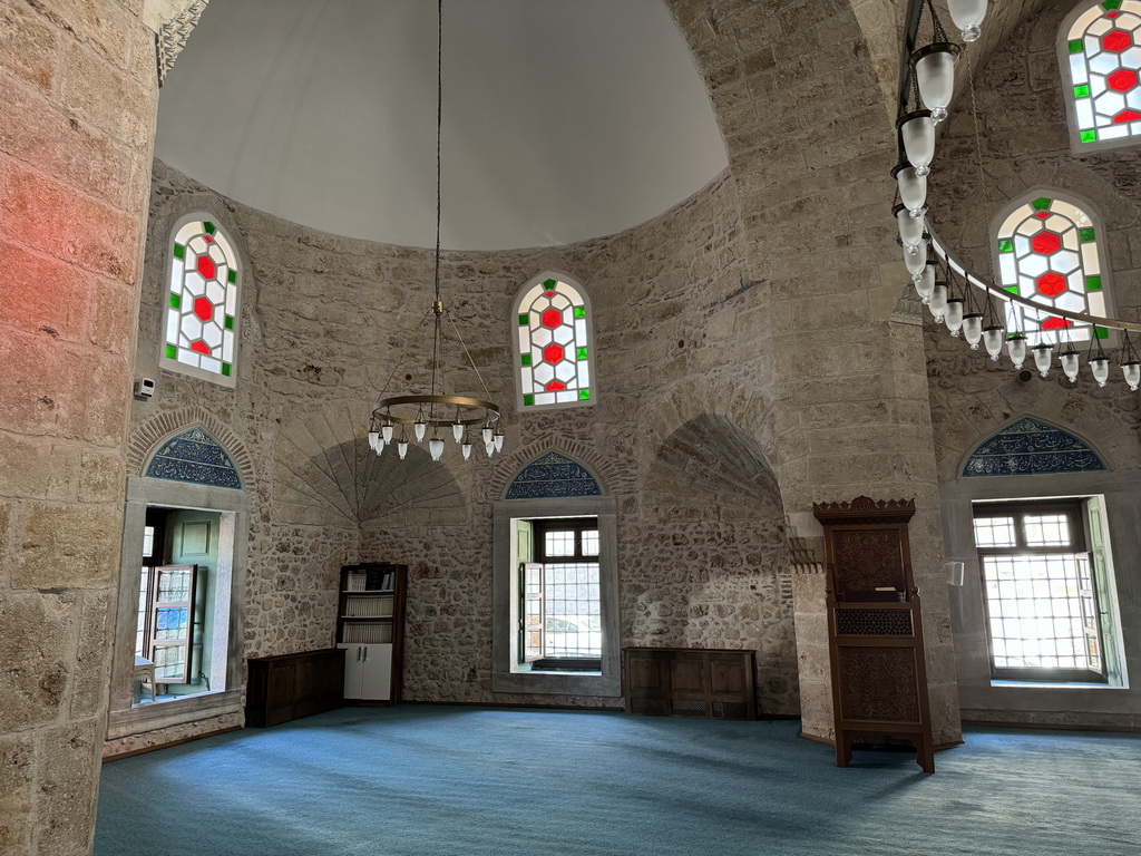 Interior of the Tekeli Mehmet Pasa Mosque