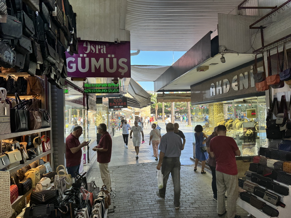 Entrance to the Old Bazaar at the Cumhuriyet Caddesi street