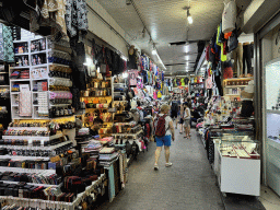 Shops at the Old Bazaar at the Cumhuriyet Caddesi street