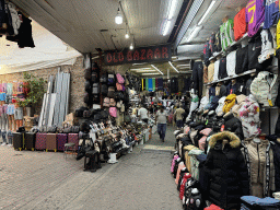 Shops at the Old Bazaar at the Cumhuriyet Caddesi street