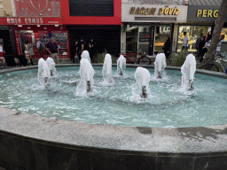 Fountain at the 406. Sokak alley