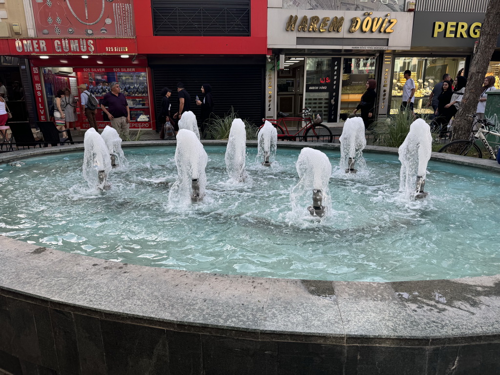 Fountain at the 406. Sokak alley