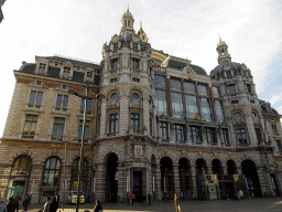 North side of the Antwerp Central Railway Station at the Koningin Astridplein square