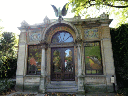 Front of the Bird Building at the Antwerp Zoo