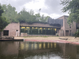 Front of the Hippotopi building at the Antwerp Zoo