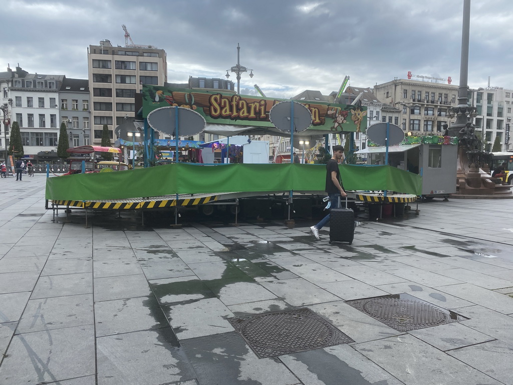 Funfair at the Koningin Astridplein square