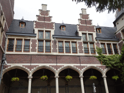 Facade of the building at the northeast side of the Antwerp Zoo